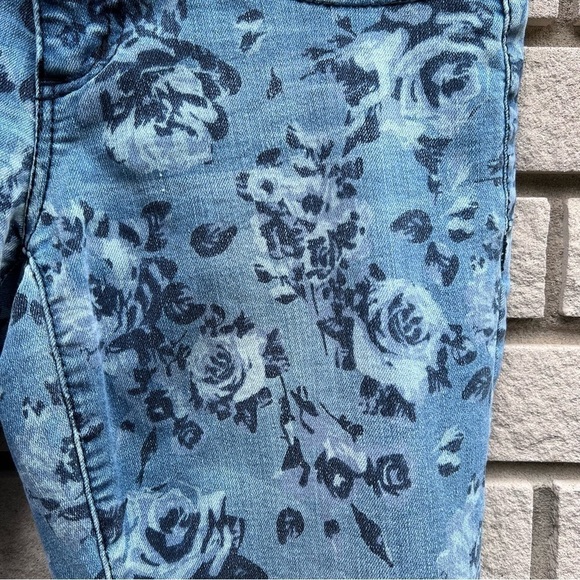 Seven7 Floral Ankle Length Skinny Jeans 6P - Picture 2 of 13
